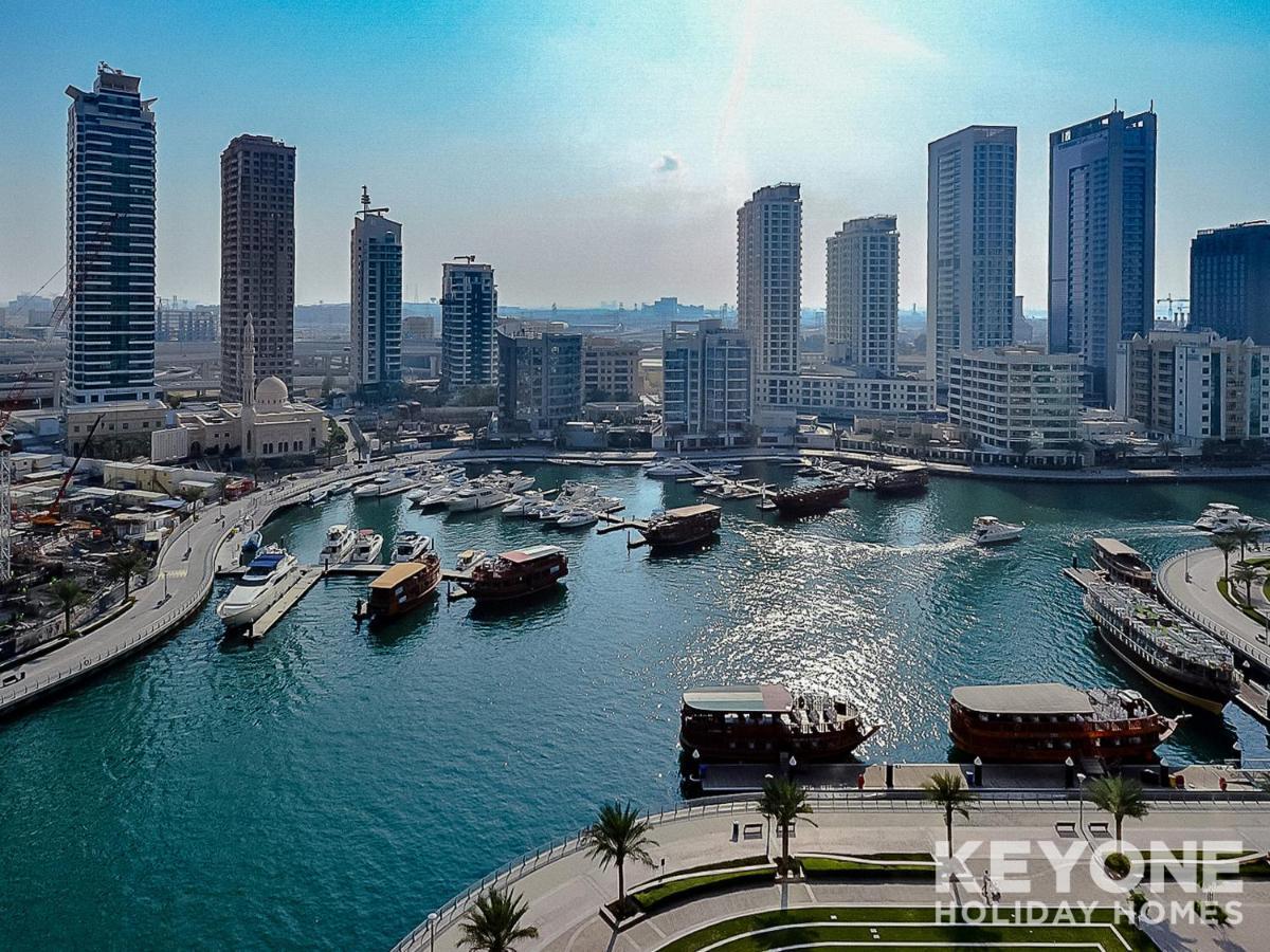 Sophisticated One Bedroom With Full Marina View Dubai Exterior foto