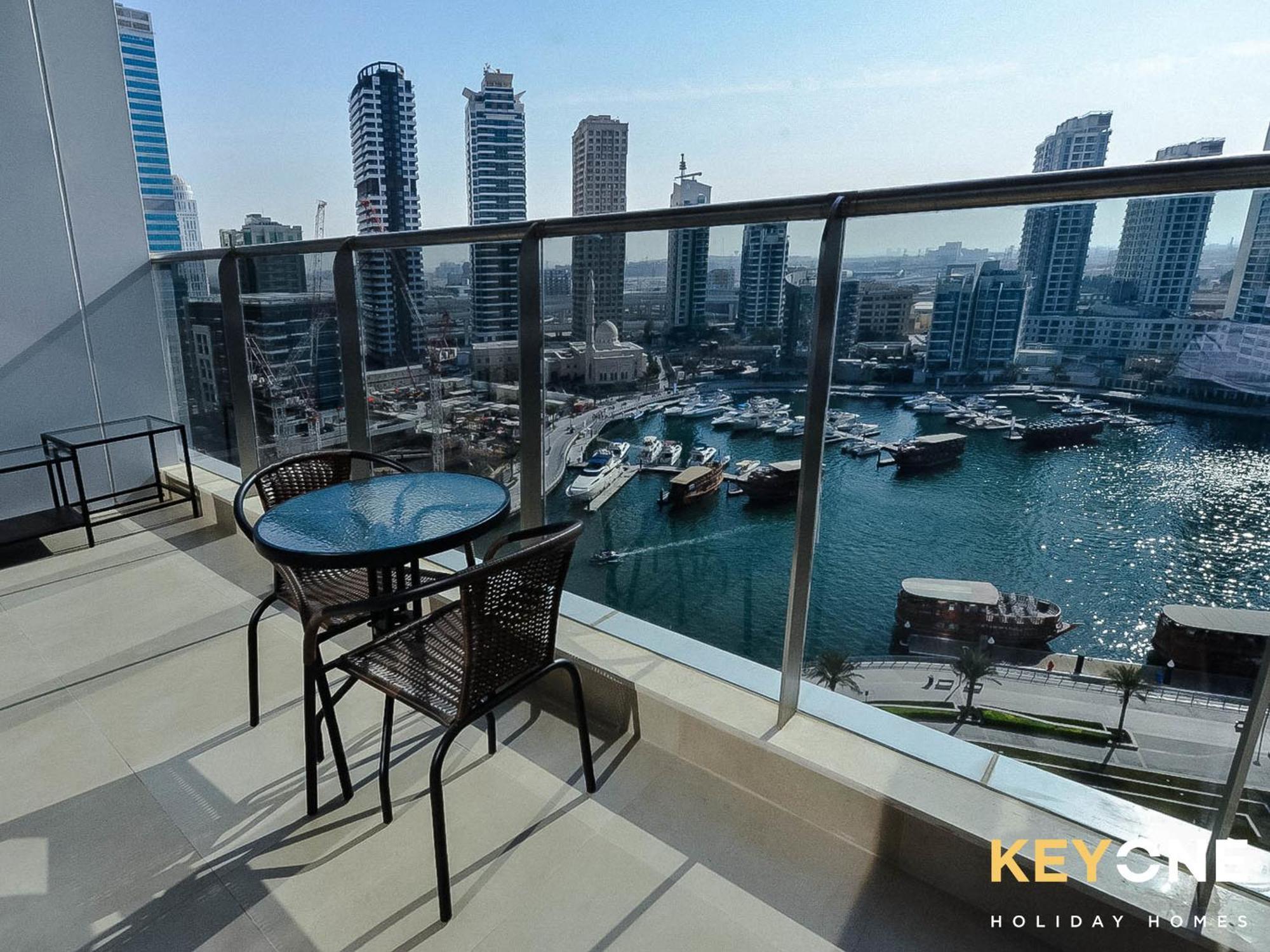 Sophisticated One Bedroom With Full Marina View Dubai Exterior foto