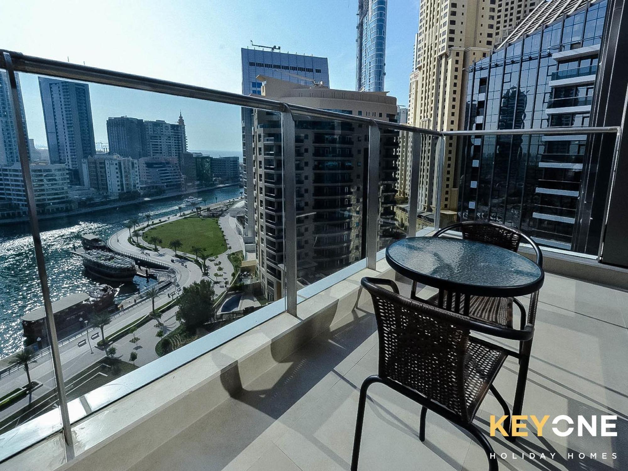 Sophisticated One Bedroom With Full Marina View Dubai Exterior foto